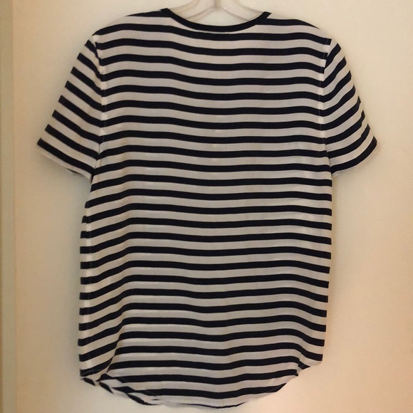 Equipment stripped short sleeve top - Picture 4 of 8